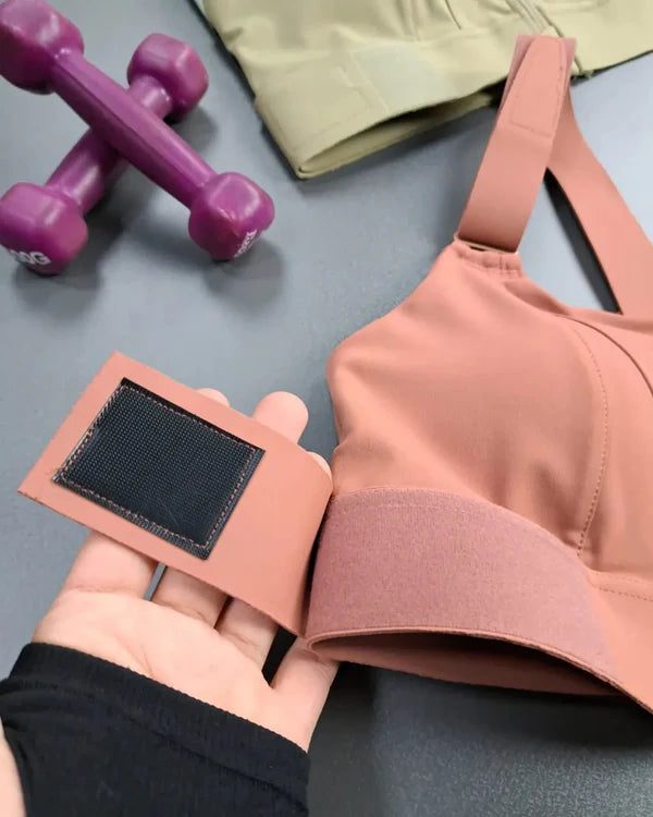 High Impact,A+ Quality, Ultimate Comfort, Sports Bra, Zipper(085)