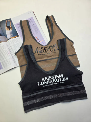 (30-38)WIDE STRAP SPORTS BRA